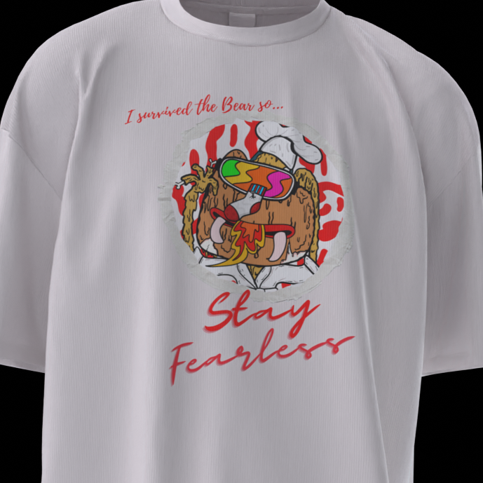 "I Survived the Bear"- Premium Kids Unisex AR Tee Hype3Wear