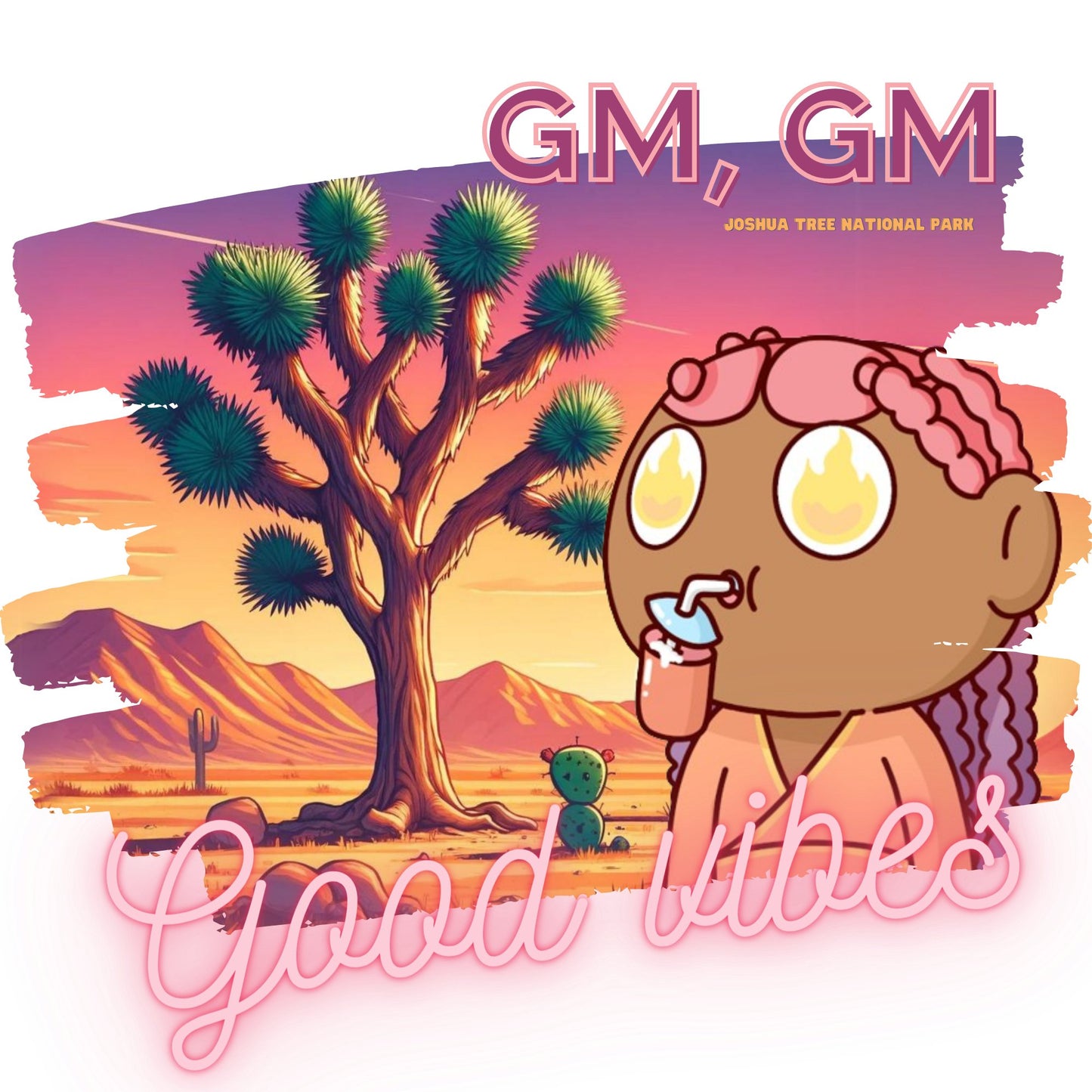 "Good Vibes"- Premium Kids Unisex AR Tee - Hype3Wear