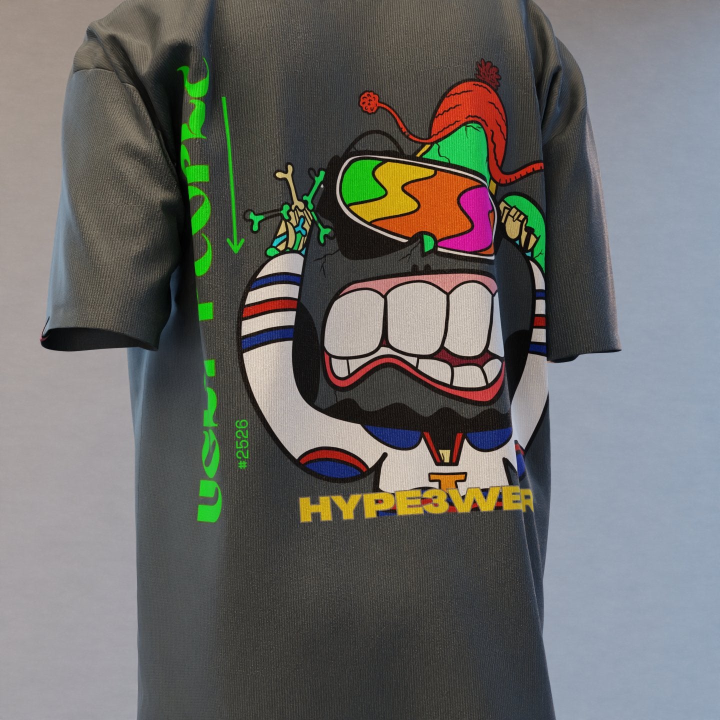 "Infinite Loops meet Smart Contracts" - Premium VR Tee - Hype3Wear