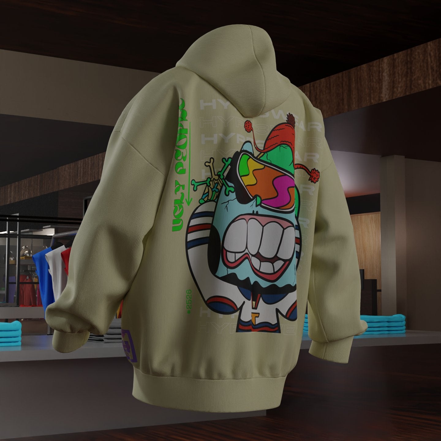 "Infinite Loops Meet Smart Contracts" VR Hoodie - Hype3Wear