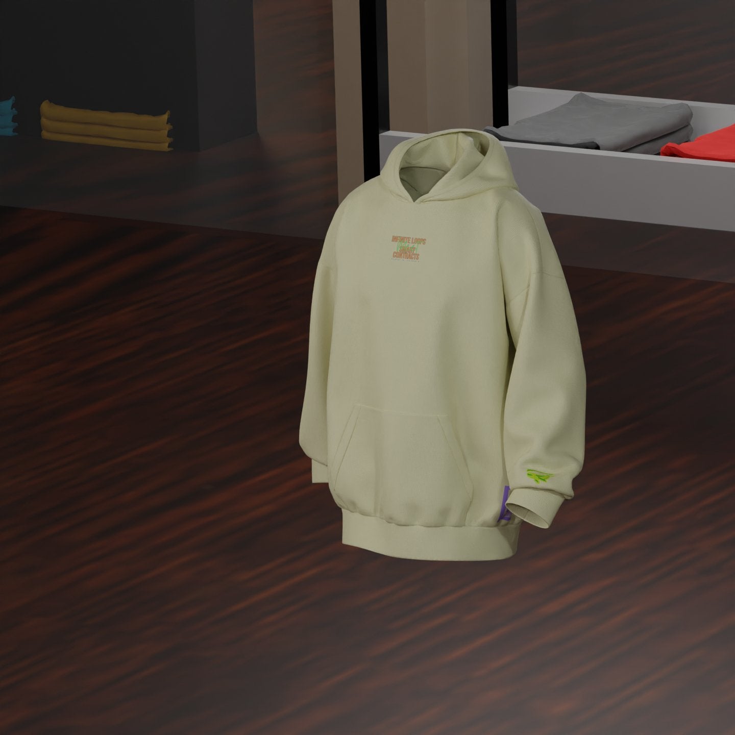 "Infinite Loops Meet Smart Contracts" VR Hoodie - Hype3Wear