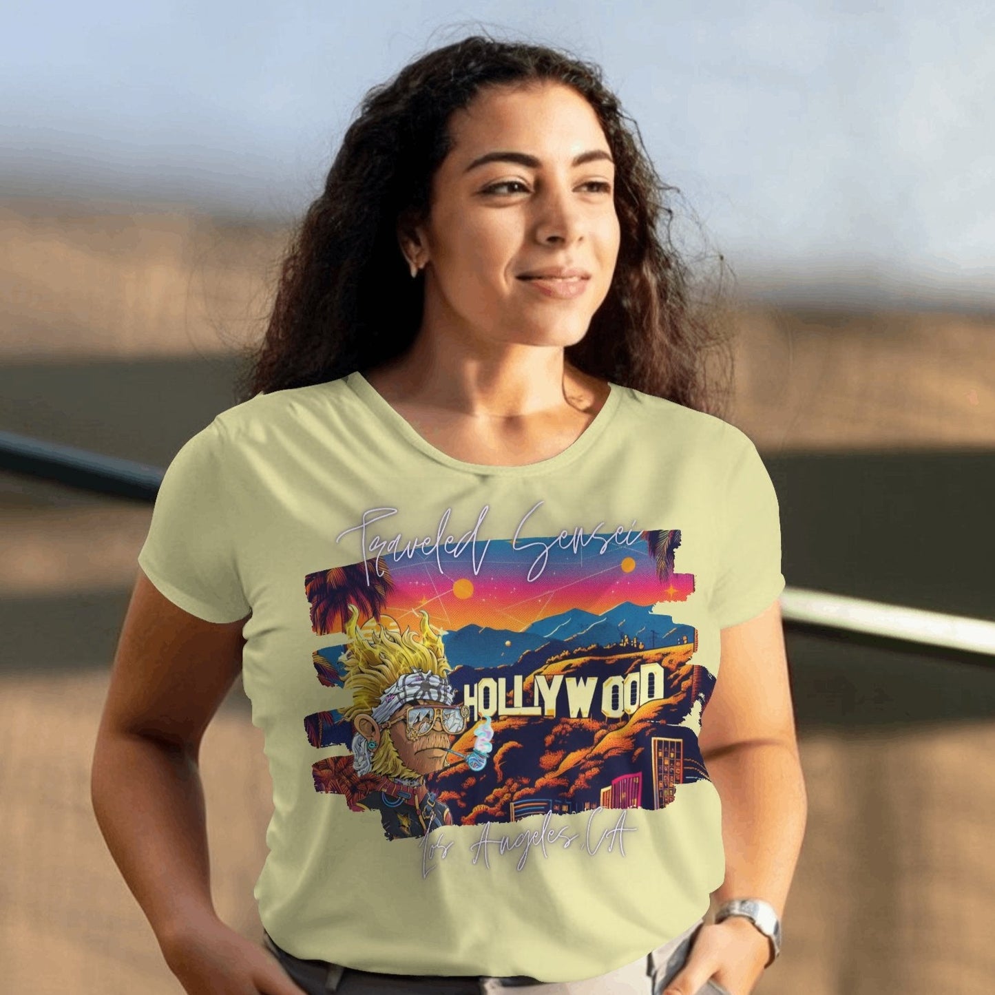 Traveled Sensei - "Los Angeles" Premium Tee - Hype3Wear