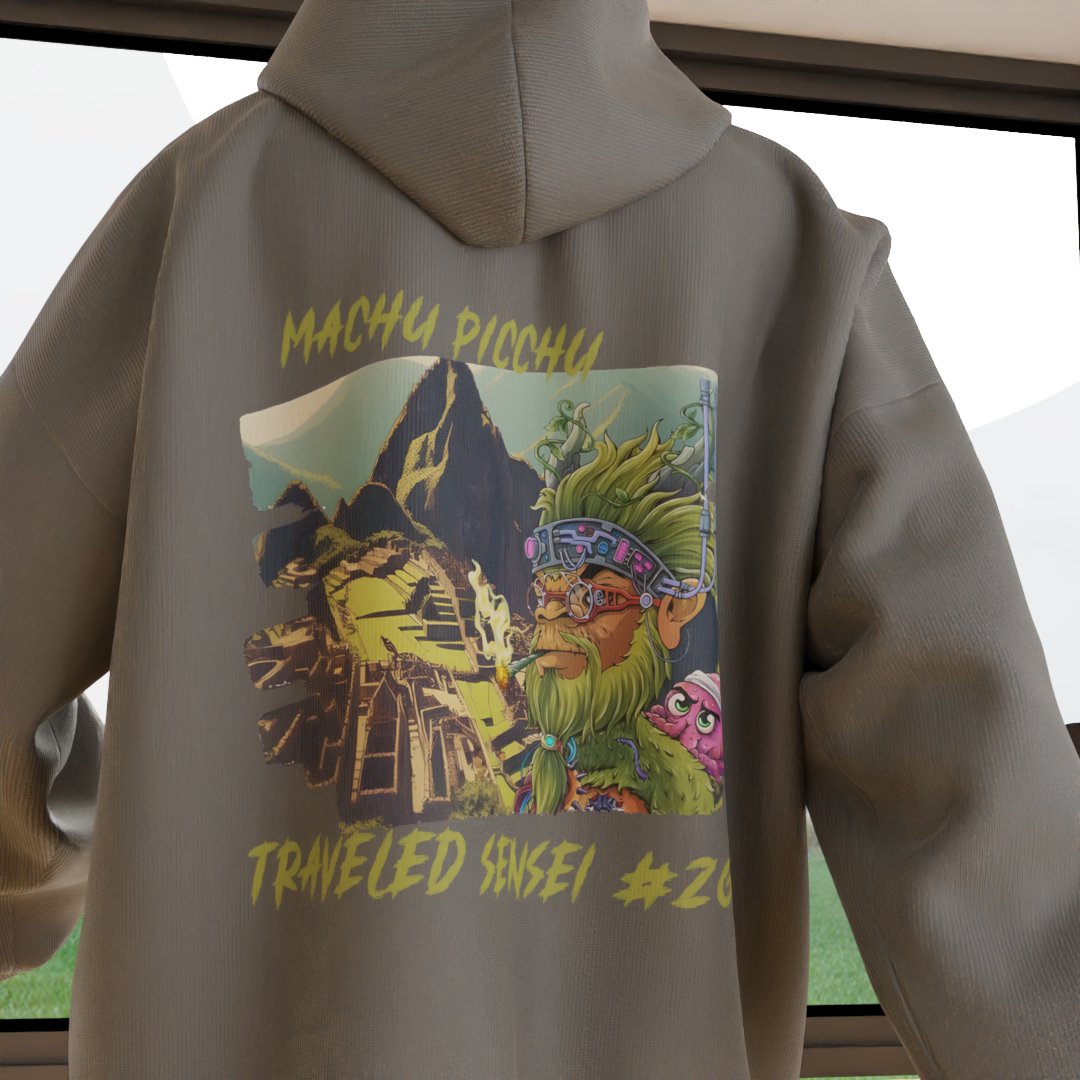 "Traveled Sensei - Machu Picchu" AR Hoodie - Hype3Wear