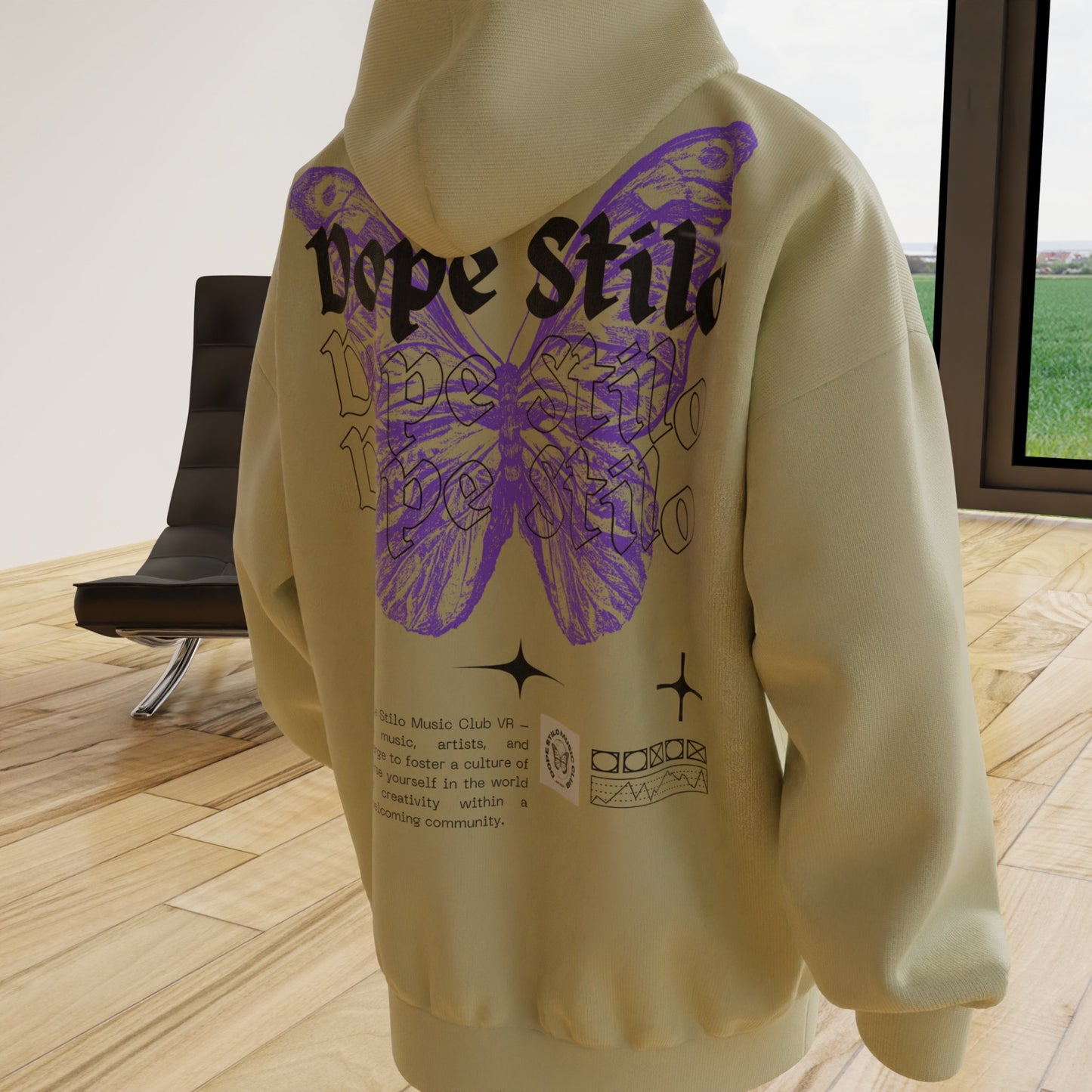 "Dope Stilo" - Premium VR Hoodie - Hype3Wear