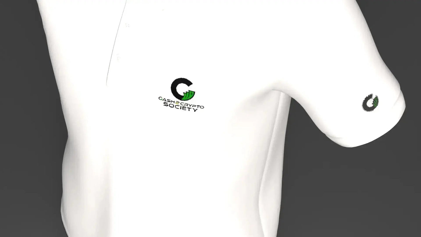 Cash2Crypto Polo with Job Title - Hype3Wear