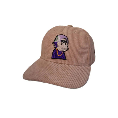 "Monkes stand TOGETHER!" Corduroy Hat - Hype3Wear