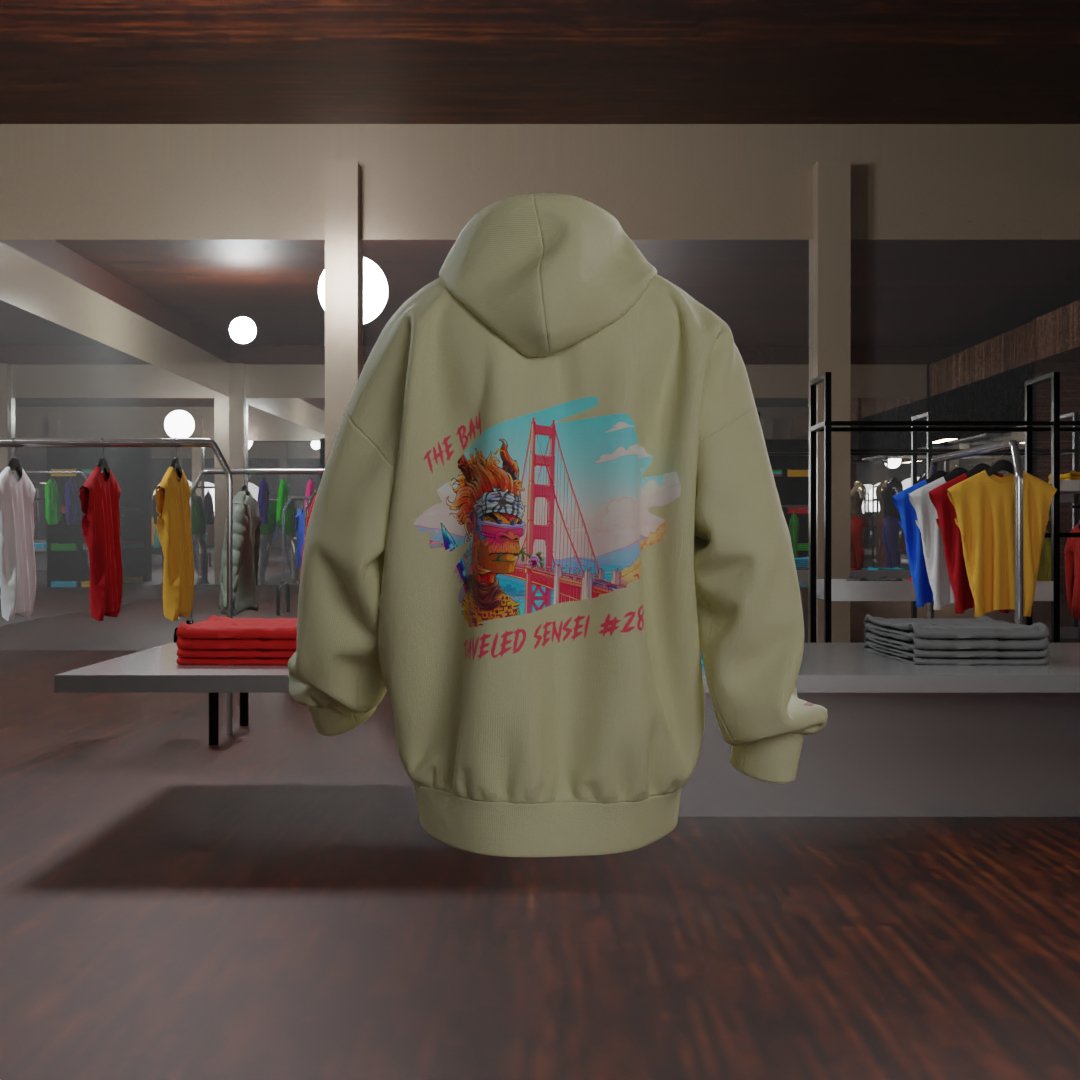 "Traveled Sensei - The Bay" AR Hoodie - Hype3Wear