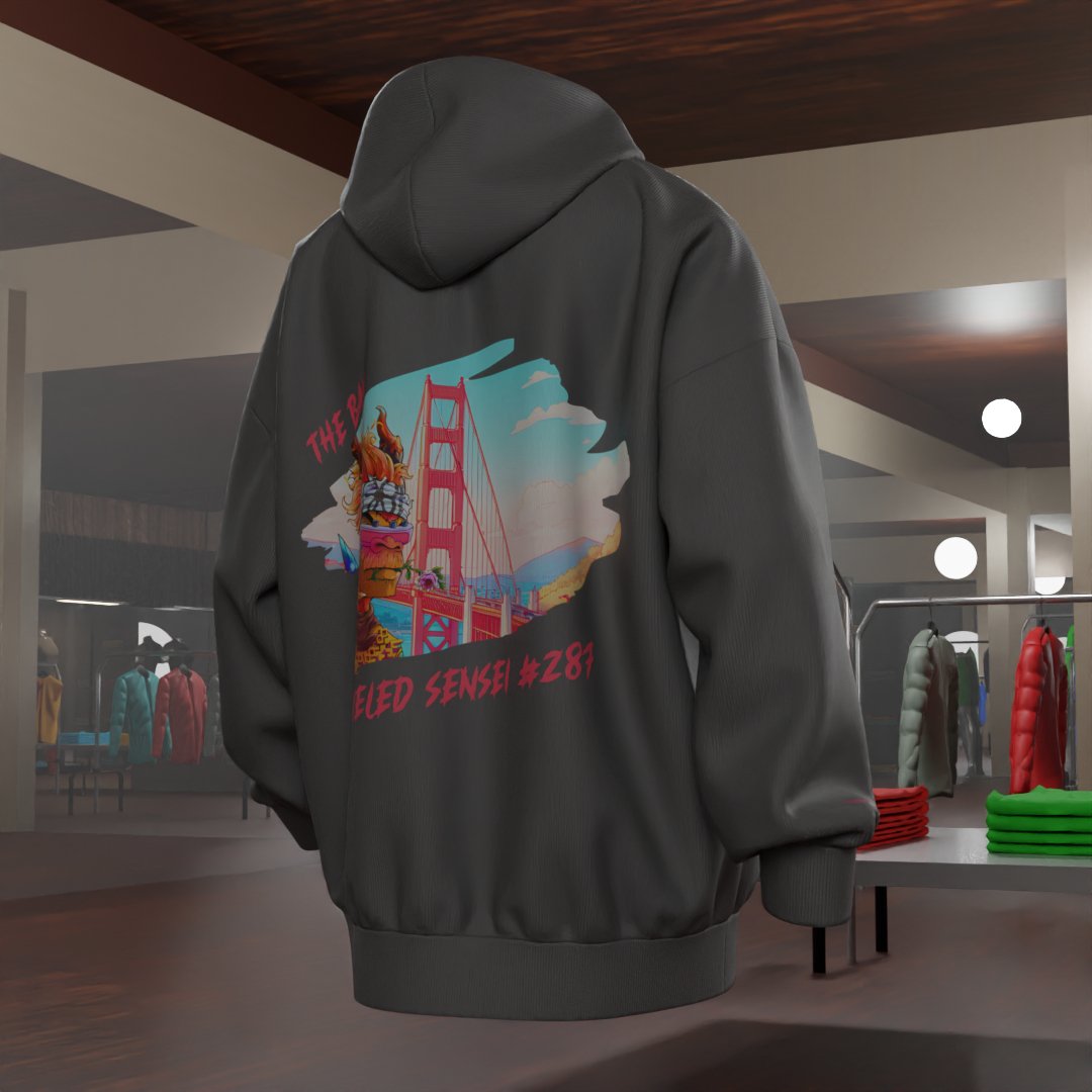 "Traveled Sensei - The Bay" AR Hoodie - Hype3Wear