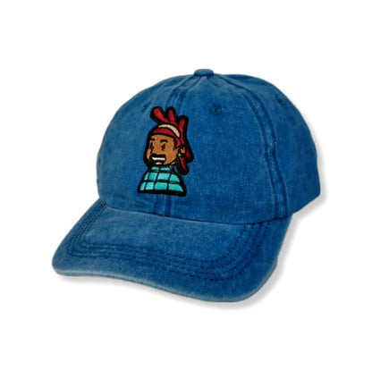 "Wasquiat Puffer" Retro Washed Hat - Hype3Wear